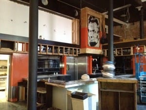 The Lincoln Room demo work, The Commons is being born.