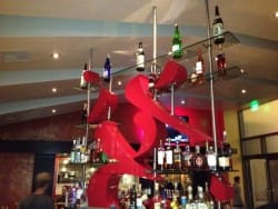 The extraordinary bar decor