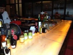 The bar construction is great