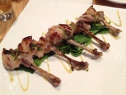 Lots of appetizers to choose from