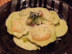 lobster ravioli
