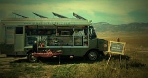 Green Truck On The Go