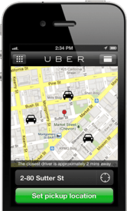 The Über app