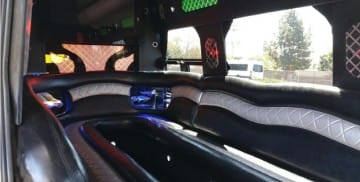Aall In Limo Party Bus Interior